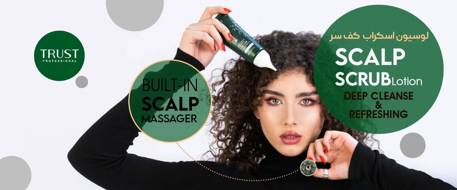 لوسیون اسکراب کف سر تراست